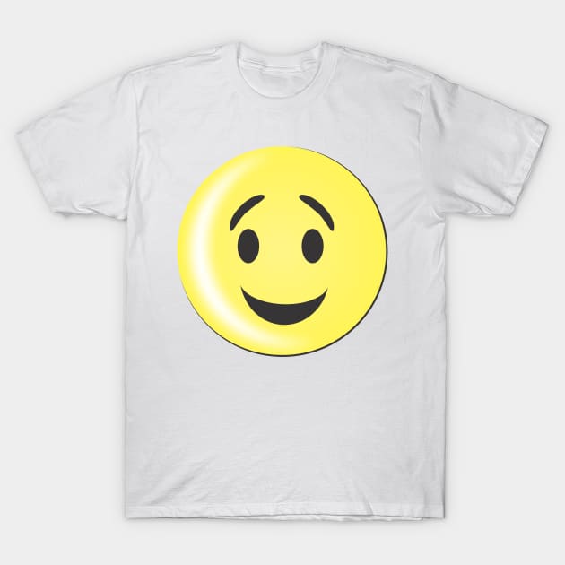 Emoticon Confident happy T-Shirt by MichelMM